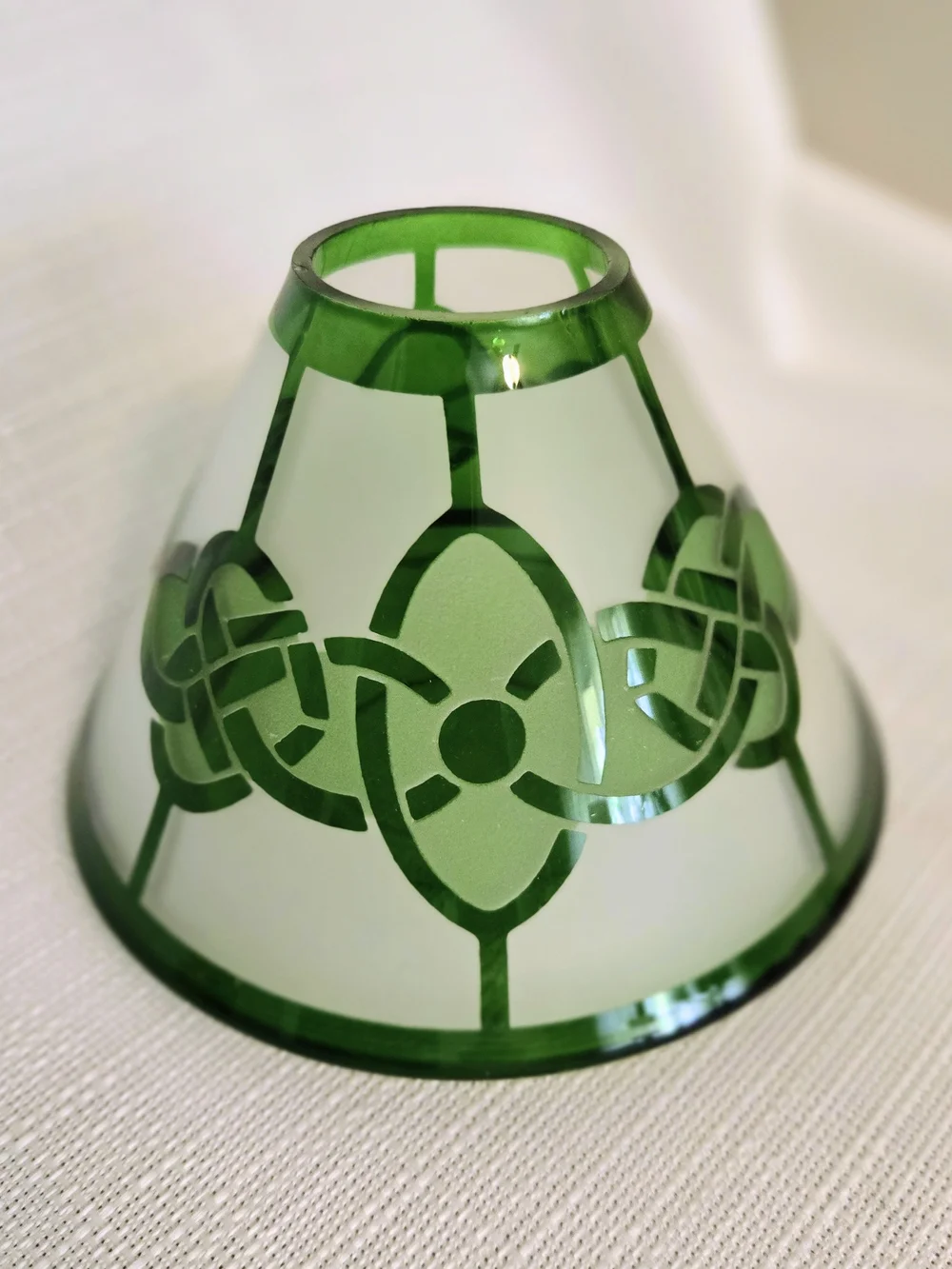 Yankee Candle Celtic Knot Lamp Shade Candle Tealight St Patricks Irish